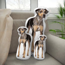 Custom Catahoula Shaped Dog Pillow
