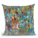 Confetti Throw Pillow By Danhui