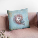 Treasures From The Sea Iii Watercolor Throw Pillow By Danhui