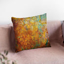 Bohemian Abstract Bright Crop Throw Pillow By Danhui