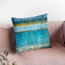 Abstract Stripes Throw Pillow By Danhui