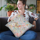 Boho Japonais Throw Pillow By Danhui