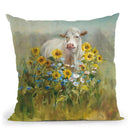 Farm And Field I Throw Pillow By Danhui