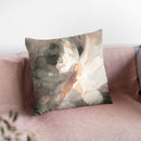 Abstract Peony Throw Pillow By Danhui