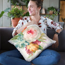 Garden Bouquet I Throw Pillow By Danhui