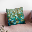 Rain Drops Throw Pillow By Danhui