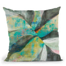 In The Valley Abstract Ii Throw Pillow By Danhui