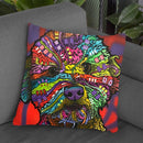 Wrigley Throw Pillow By Dean Russo