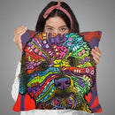Wrigley Throw Pillow By Dean Russo