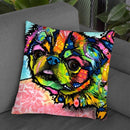 Missey Throw Pillow By Dean Russo
