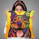 Ralph Throw Pillow By Dean Russo