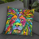 Lion Good Throw Pillow By Dean Russo