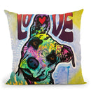 Love And Trust Throw Pillow By Dean Russo