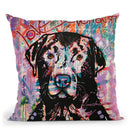 Love Devotion Lab Throw Pillow By Dean Russo