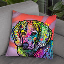 Magic Beagle Throw Pillow By Dean Russo