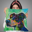 Poise Throw Pillow By Dean Russo