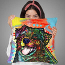 Speak Throw Pillow By Dean Russo