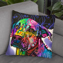 Expression Throw Pillow By Dean Russo
