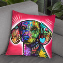 Luv Doxie Throw Pillow By Dean Russo