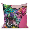 Jack Throw Pillow By Dean Russo