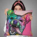 Jack Throw Pillow By Dean Russo