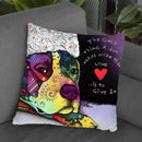 Affection Christmas Throw Pillow By Dean Russo
