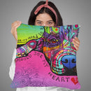 Youould See My Heart Throw Pillow By Dean Russo