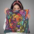 Jax Throw Pillow By Dean Russo
