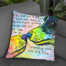 Of Life And Dog Throw Pillow By Dean Russo