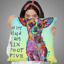 In My Mind Throw Pillow By Dean Russo