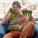 American Kestrel Throw Pillow By David Stribbling