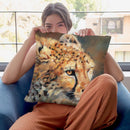 Cheetah I Throw Pillow By David Stribbling