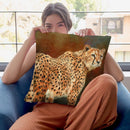 Cheetah Iii Throw Pillow By David Stribbling