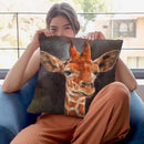 Giraffe I Throw Pillow By David Stribbling
