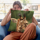 Giraffe Ii Throw Pillow By David Stribbling