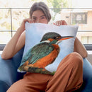 Kingfisher Throw Pillow By David Stribbling