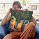 Macaws Throw Pillow By David Stribbling