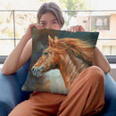 Stallion Throw Pillow By David Stribbling