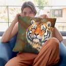 Tiger Vi Throw Pillow By David Stribbling
