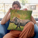 Warthog Throw Pillow By David Stribbling