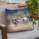 Zebra Rockin And Rollin Throw Pillow By David Stribbling