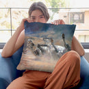 Zebra Rockin And Rollin Throw Pillow By David Stribbling