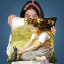 Little Kitty Throw Pillow By Diogo Verissimo