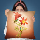 Lover'S Flower Throw Pillow By Diogo Verissimo