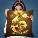 Sun Kissed Throw Pillow By Diogo Verissimo