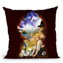 Through The Keyhole Throw Pillow By Diogo Verissimo