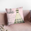 French Couture Ii Throw Pillow By Emily Adams