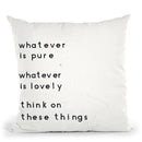 Words Of Encouragement Iv Throw Pillow By Emily Adams