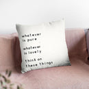 Words Of Encouragement Iv Throw Pillow By Emily Adams