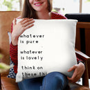 Words Of Encouragement Iv Throw Pillow By Emily Adams